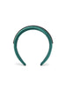 GLASS CRYSTAL SATIN HEADBAND
