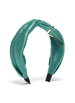 CRYSTAL HAIR CLIP EMBELLISHED KNOTTED HEADBAND