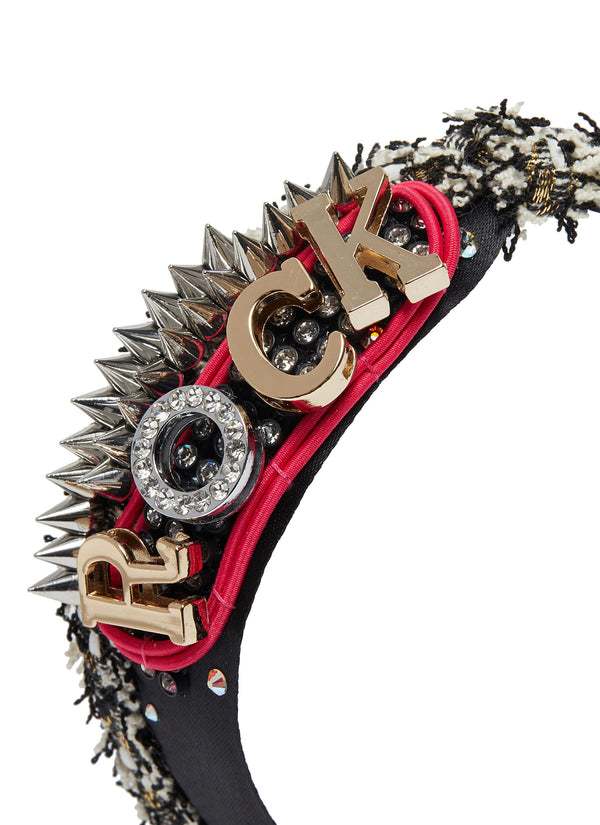 STUDDED ROCK HEADBAND